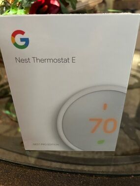 Google Nest Thermostat E – new - unopened; sealed packaging